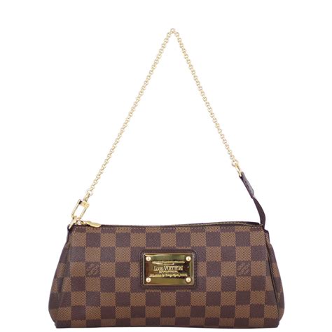 louis vuitton eva pochette damier ebene